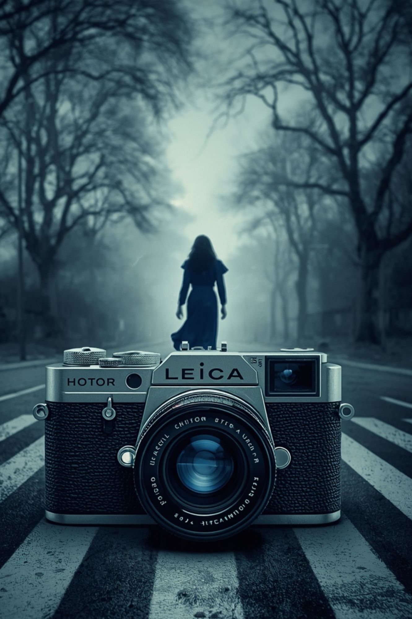 Portada de La foto de la mujer que llega tarde